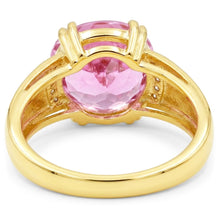 Afbeelding in Gallery-weergave laden, Natuurlijke Kunziet Ring 28.25ct - Geelgoud 14K