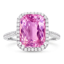 Afbeelding in Gallery-weergave laden, Natuurlijke Kunziet Ring 34.50ct - Witgoud 14K
