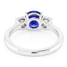 Afbeelding in Gallery-weergave laden, Natuurlijke Saffier Ring 5ct - Witgoud 14K