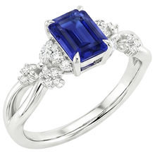 Afbeelding in Gallery-weergave laden, echte round diamant 4karaat ring zijaanzicht
