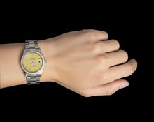 Afbeelding in Gallery-weergave laden, Oester-armband Rolex roestvrijstalen horlogestick-wijzerplaat Datumjust