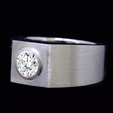 Afbeelding in Gallery-weergave laden, Omlijsting Set Diamant Heren Ring Dikke Band