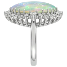 Afbeelding in Gallery-weergave laden, Opaal Cocktail Ring
