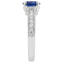 Afbeelding in Gallery-weergave laden, echte round diamant 1.85karaat ring bovenaanzicht