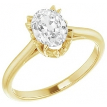 Afbeelding in Gallery-weergave laden, Briljant Solitaire Ring – vooraanzicht