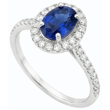 Afbeelding in Gallery-weergave laden, echte round diamant 4karaat ring close-up detail