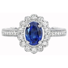 Afbeelding in Gallery-weergave laden, echte round diamant 2karaat ring zijaanzicht