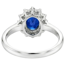 Afbeelding in Gallery-weergave laden, echte round diamant 4karaat ring op wit