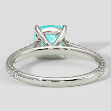 Afbeelding in Gallery-weergave laden, Paraiba Toermalijn Ring 2.50 Ct. Rond
