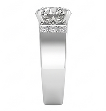 Afbeelding in Gallery-weergave laden, Pavé Diamant Herenring 2 karaat – 10K White Gold