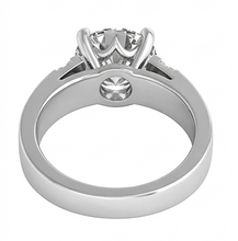 Afbeelding in Gallery-weergave laden, Pavé Diamant Herenring 2 karaat – 10K White Gold