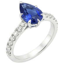 Afbeelding in Gallery-weergave laden, echte round diamant 5.50karaat ring bovenaanzicht