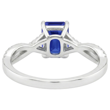 Afbeelding in Gallery-weergave laden, echte round diamant 4karaat ring close-up detail