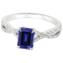 Afbeelding in Gallery-weergave laden, echte round diamant 4karaat ring bovenaanzicht