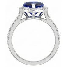 Afbeelding in Gallery-weergave laden, echte round diamant 5karaat ring op wit