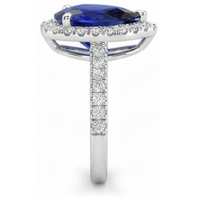 Afbeelding in Gallery-weergave laden, echte round diamant 5karaat ring profielweergave
