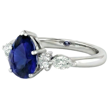 Afbeelding in Gallery-weergave laden, echte round diamant 3.50karaat ring bovenaanzicht