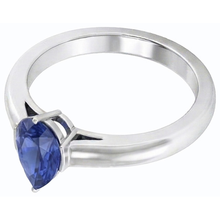 Afbeelding in Gallery-weergave laden, echte pear diamant 1.50karaat ring zijaanzicht