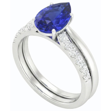 Afbeelding in Gallery-weergave laden, echte round diamant 4.50karaat ring bovenaanzicht