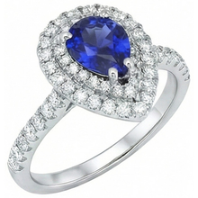 Afbeelding in Gallery-weergave laden, echte round diamant 4karaat ring zijaanzicht