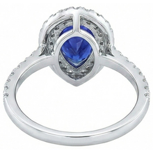 Afbeelding in Gallery-weergave laden, echte round diamant 4karaat ring op wit