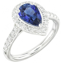 Afbeelding in Gallery-weergave laden, echte round diamant 4karaat ring close-up detail