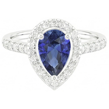 Afbeelding in Gallery-weergave laden, echte round diamant 4karaat ring profielweergave