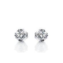 Afbeelding in Gallery-weergave laden, GIA-gecertificeerd Natuurlijke Diamanten Oorbel 3.00ct - Witgoud 14K