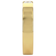 Afbeelding in Gallery-weergave laden, Princess Cut Echt Diamond Tension Set Herenring 0,75 Karaat Geel Goud