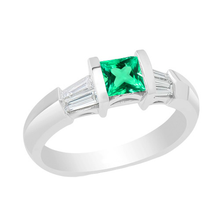 Afbeelding in Gallery-weergave laden, Luxe Sieraadsteen Ring 2 karaat – hoofdaanzicht
