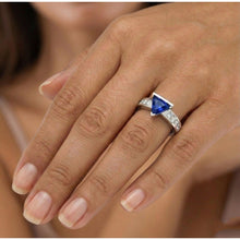 Afbeelding in Gallery-weergave laden, echte diamant 1karaat ring op wit