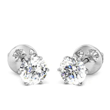 Afbeelding in Gallery-weergave laden, GIA-gecertificeerd Natuurlijke Diamanten Oorbel 3.40ct - Witgoud 14K