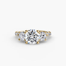 Afbeelding in Gallery-weergave laden, Fijne Diamant Setting 0,77 karaat Gold – vooraanzicht