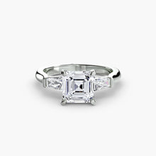 Afbeelding in Gallery-weergave laden, Rond Briljant Fijne Diamant ring in Gold – alternatief aanzicht