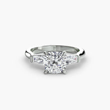Afbeelding in Gallery-weergave laden, Fijne Diamant Setting 0,70-karaat Gold – hoekaanzicht