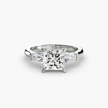 Afbeelding in Gallery-weergave laden, Designer Fijne Diamant Setting 0,70 karaat – zijaanzicht