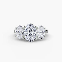 Afbeelding in Gallery-weergave laden, Rond Geslepen Edelsteen ring in Gold – hoofdaanzicht