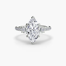 Afbeelding in Gallery-weergave laden, Rond Geslepen Edelsteen ring in Gold – hoofdaanzicht