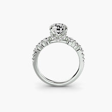 Afbeelding in Gallery-weergave laden, Diamant Setting 0,45 karaat Gold – vooraanzicht
