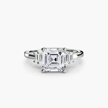 Afbeelding in Gallery-weergave laden, Rond Briljant Diamant ring in Gold – close-up