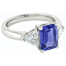 Afbeelding in Gallery-weergave laden, echte round diamant 2karaat ring bovenaanzicht