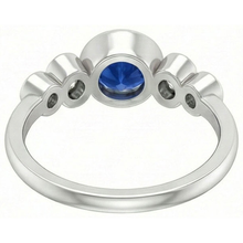 Afbeelding in Gallery-weergave laden, echte round diamant 2.70karaat ring op wit