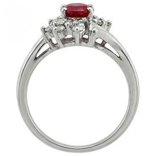 Afbeelding in Gallery-weergave laden, echte round diamant 1.50karaat ring profielweergave