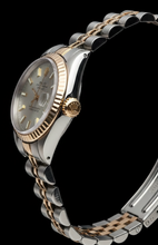 Afbeelding in Gallery-weergave laden, Roestvrij staal en geelgouden jubileum Rolex Datumjust wit Datumjust dameshorloge