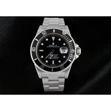 Afbeelding in Gallery-weergave laden, Roestvrij staal zwarte Rolex