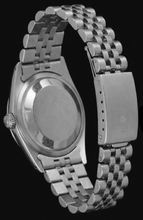 Afbeelding in Gallery-weergave laden, Roestvrijstalen jubileum Rolex Rolex-horloge met grijze Romeinse wijzerplaat