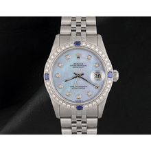 Afbeelding in Gallery-weergave laden, Rolex Date-just 31mm parelmoer herenhorloge