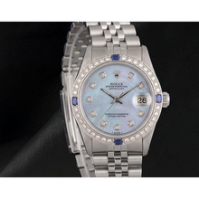 Afbeelding in Gallery-weergave laden, Rolex Date-just 31mm parelmoer herenhorloge