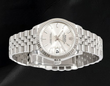 Afbeelding in Gallery-weergave laden, Rolex Datejust 31mm Zilver Lichtgevend Dameshorloge