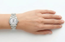 Afbeelding in Gallery-weergave laden, Rolex Lady Datejust 31 mm Wit Parelmoer Diamant Wijzerplaat Roestvrijstalen Horloge